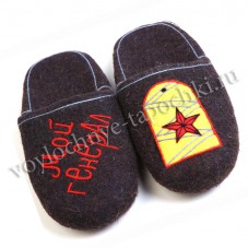 Войлочные тапочки Арт. 56/00