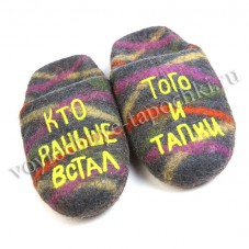 Войлочные тапочки Арт. 10/71