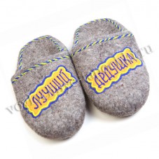 Войлочные тапочки Арт. 33/80